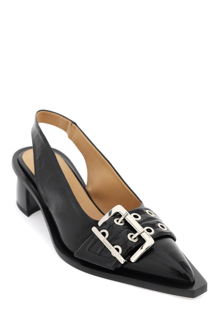 Decolleté Slingback Con Fibbia