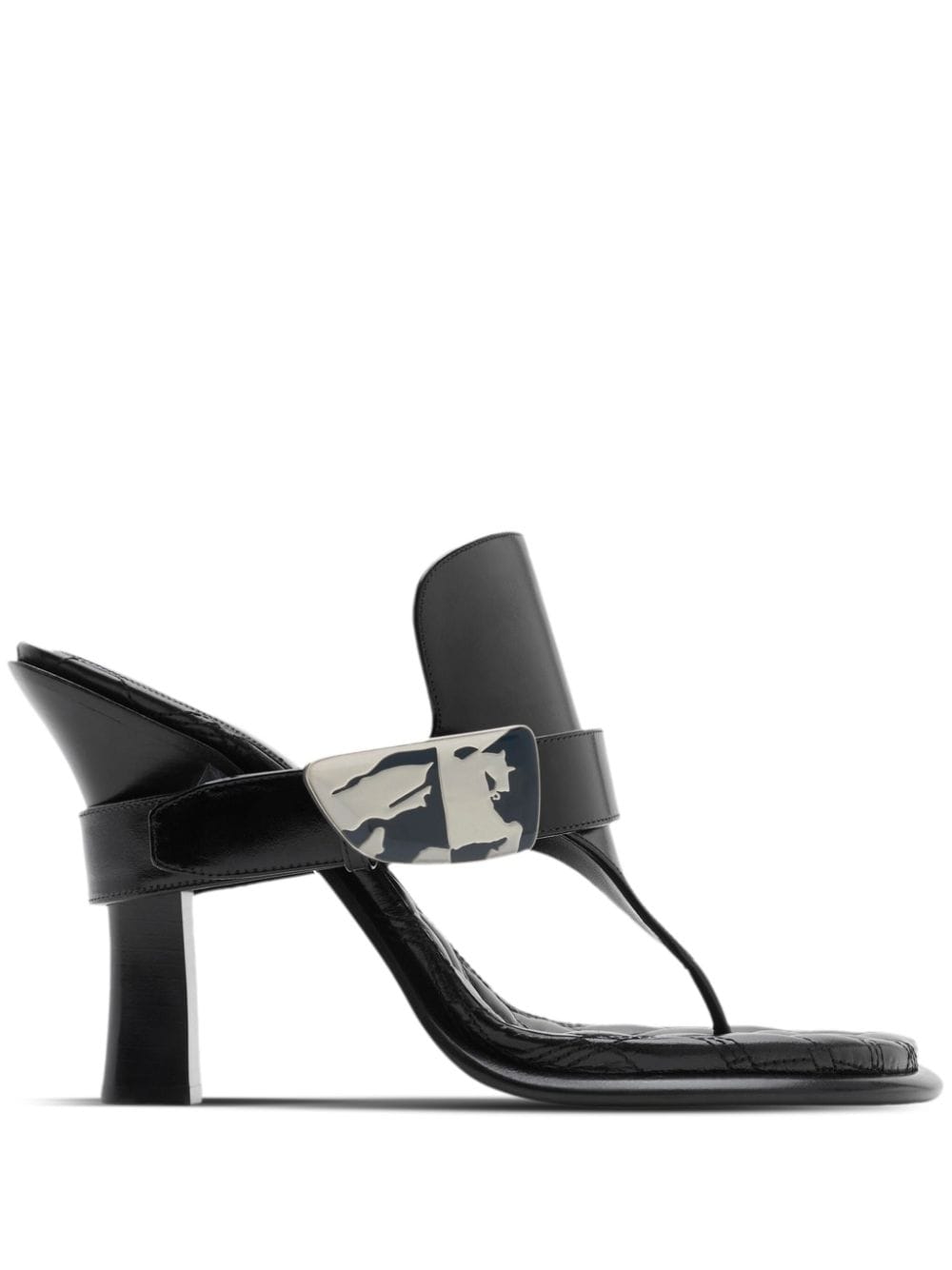 Burberry Bay Sandals - Black | 962a0db1f8b1dbc88679f47f1e5487a9b6fe9bb9