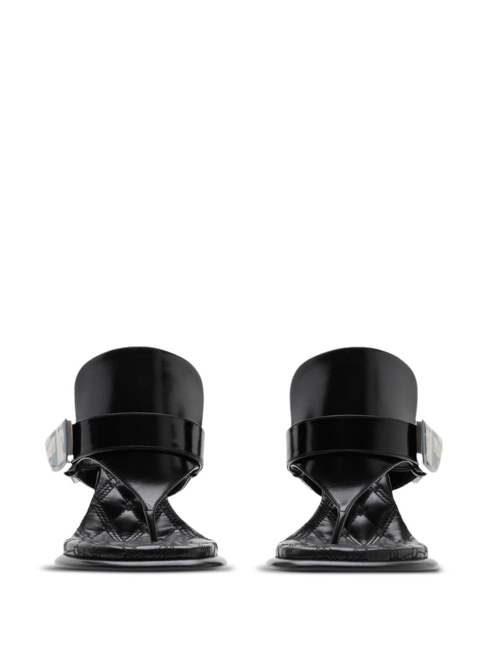 Burberry Bay Sandals - Black | 9fb19b0b74ef8fb86ed35d4c1097ec6f74cb2311