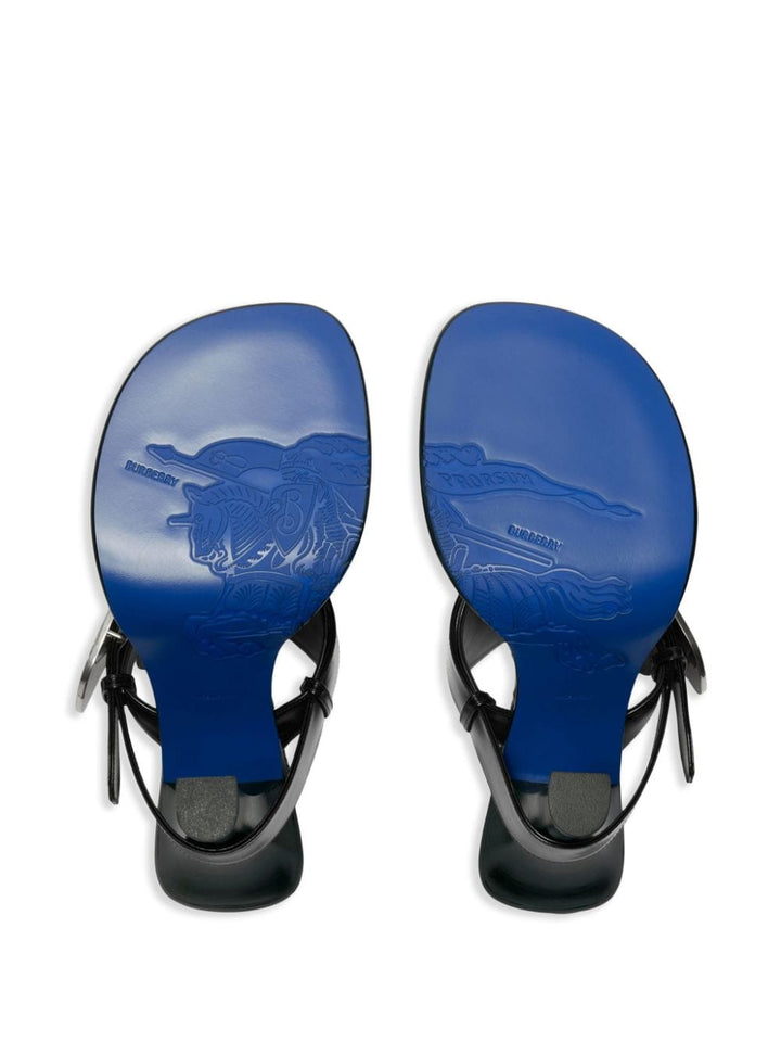 Burberry Bay Sandals - Black | be44bec6ba0e7cd416285b896babd5af26f1f1b8