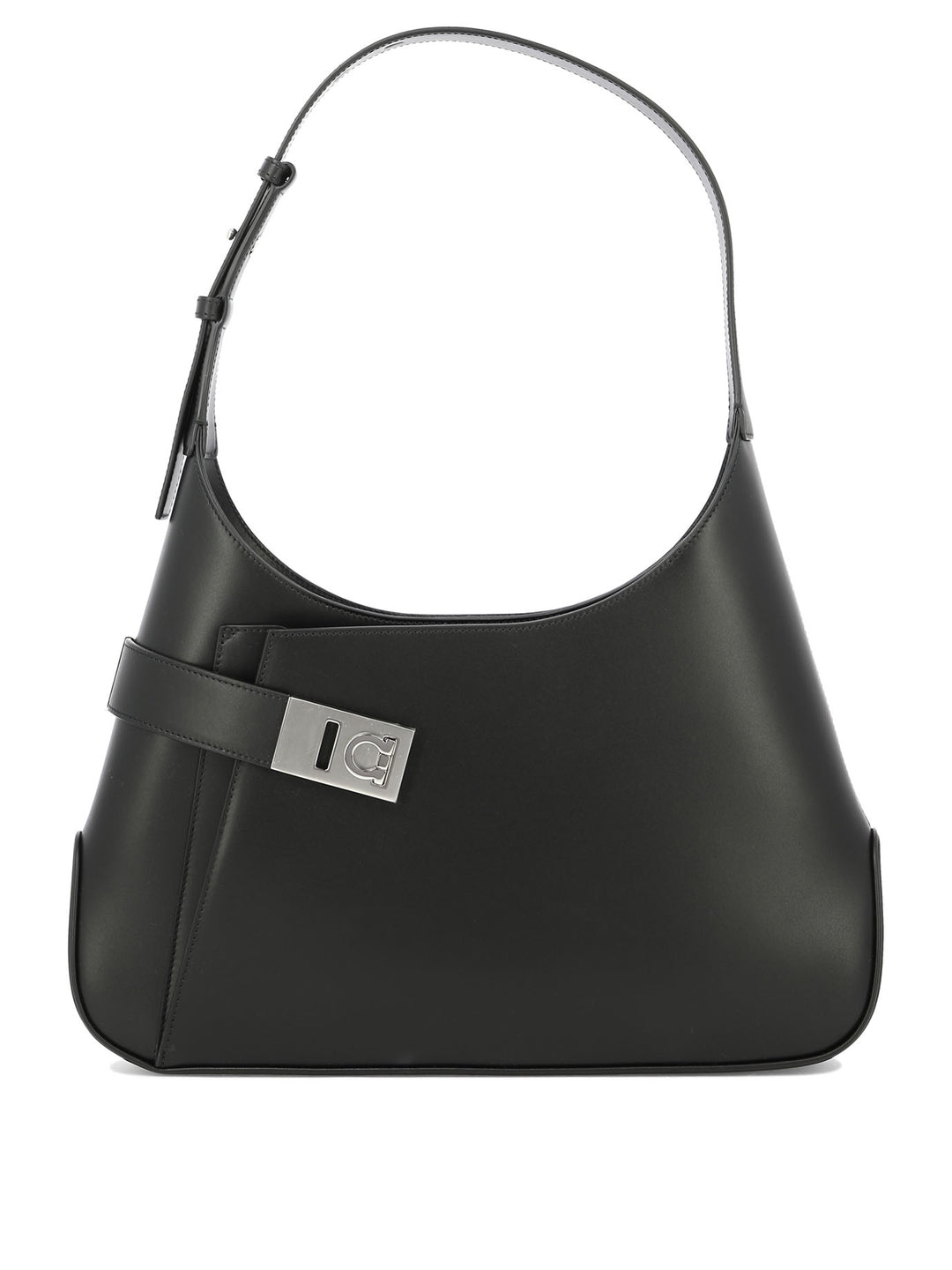 Ferragamo Hobo Shoulder Bags - Black | 748806067af5b639663f79f70641cffd753513ab
