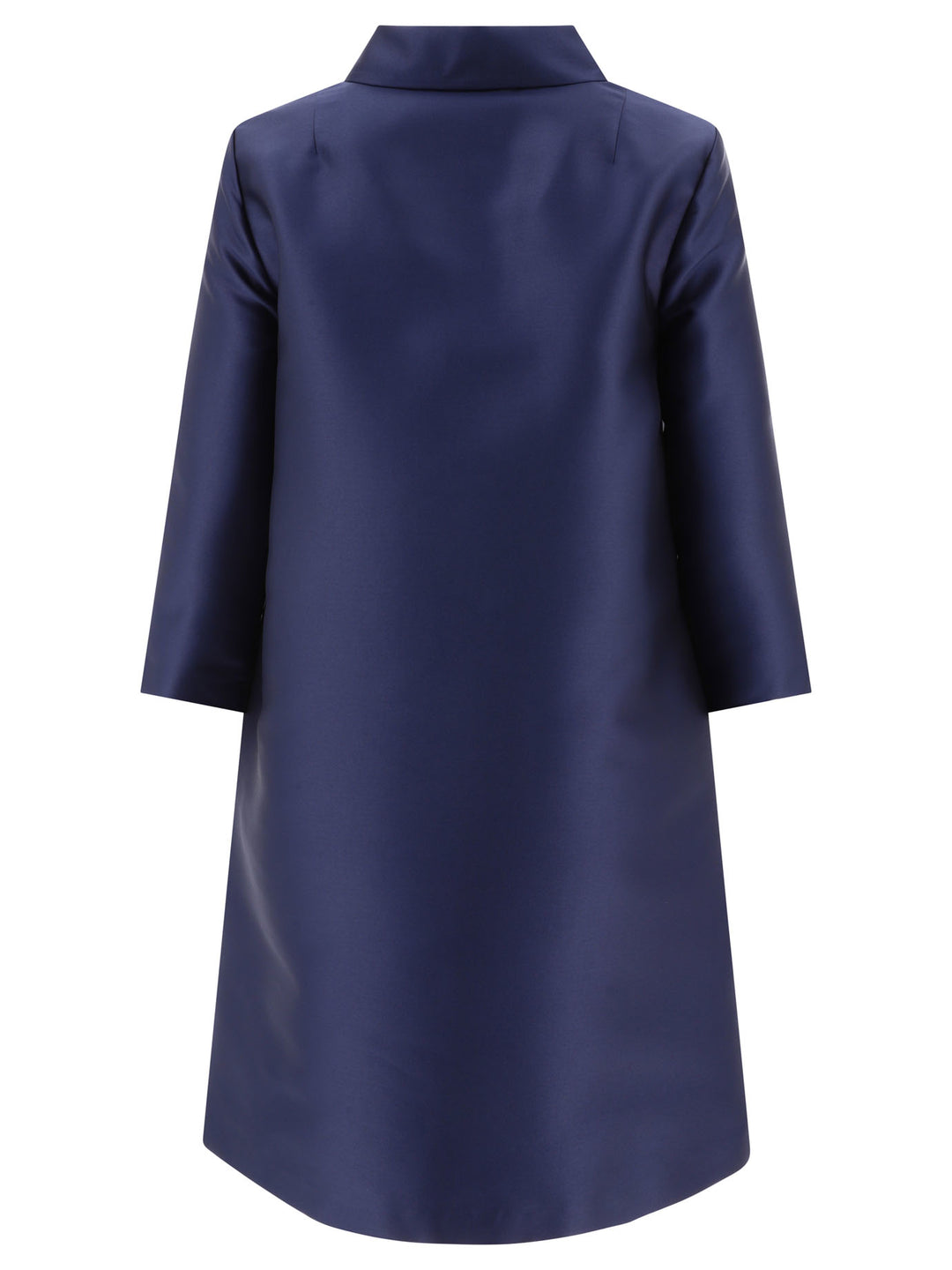 F.It Lighweight Single-Breasted Coat Jackets and Coats - Blue | 2929263728ee67bbe53058db178cf78111044b6a