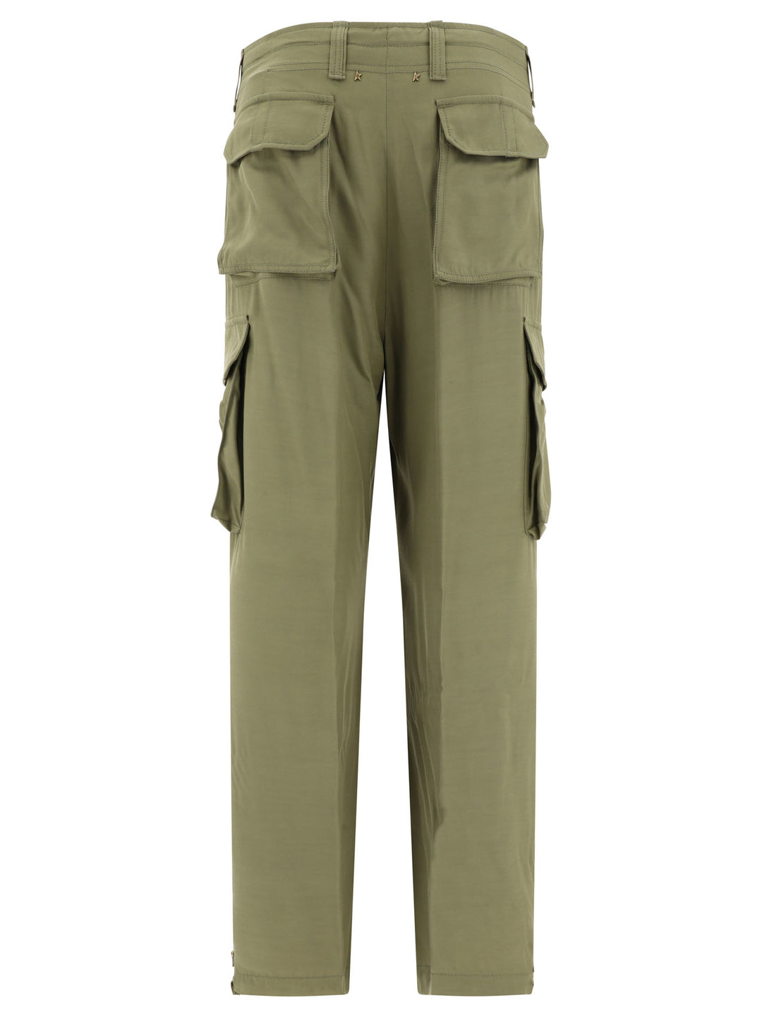 Golden Goose Wide Cargo Trousers - Green | 41ab594726249e4f54b0730186fd44f68f8ec2d7