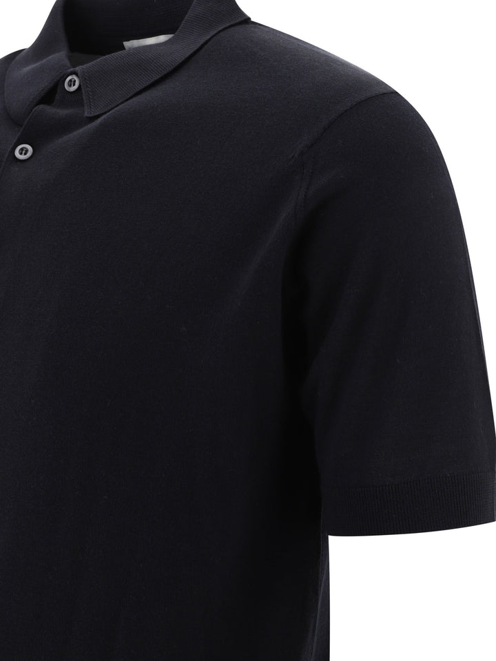 John Smedley Adrian Polo shirts - Black | 9fe2c124cf265754f7e0b02cf9e7f33cb7950cbd