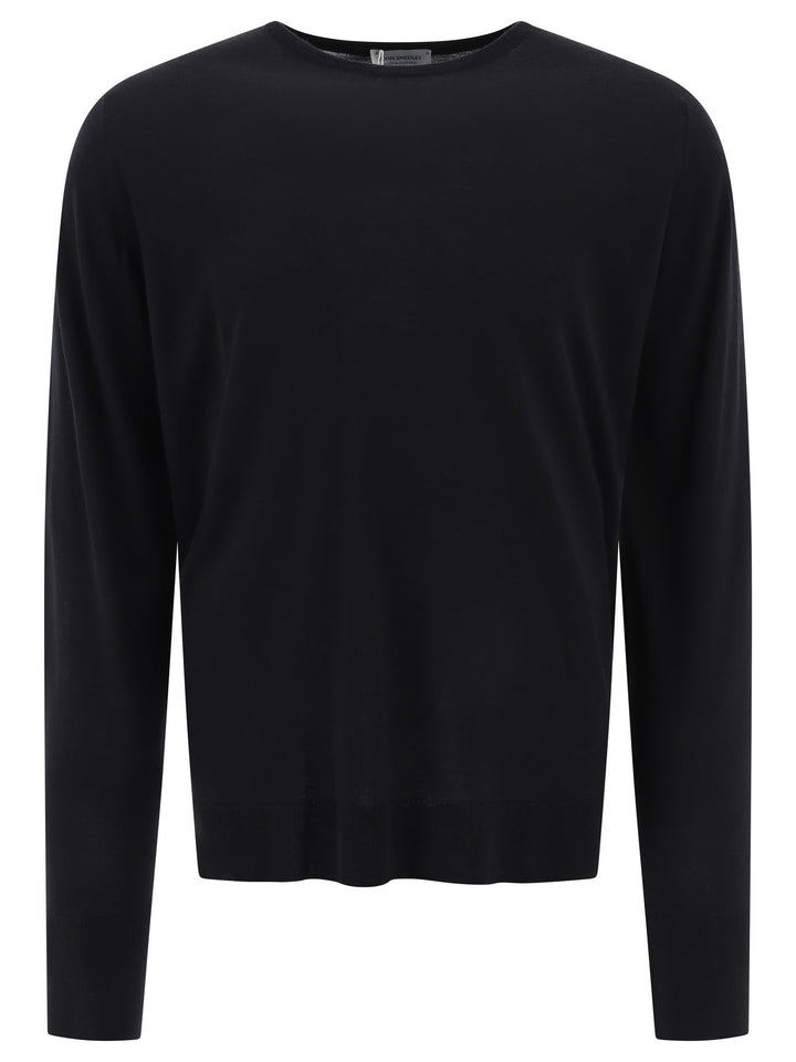 John Smedley Marcus Knitwear - Black | 6c75f5f90f3a0cd90cbf64d55b2668305916e594