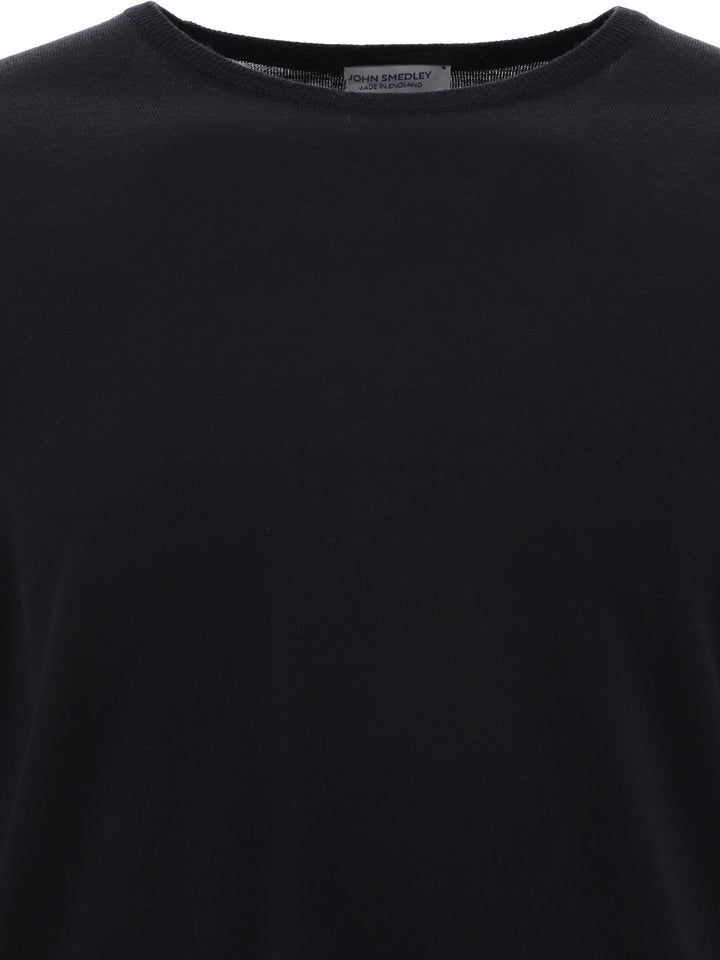 John Smedley Marcus Knitwear - Black | 294d7f407fbde75b0402e9d0038d84ebec1d6aac