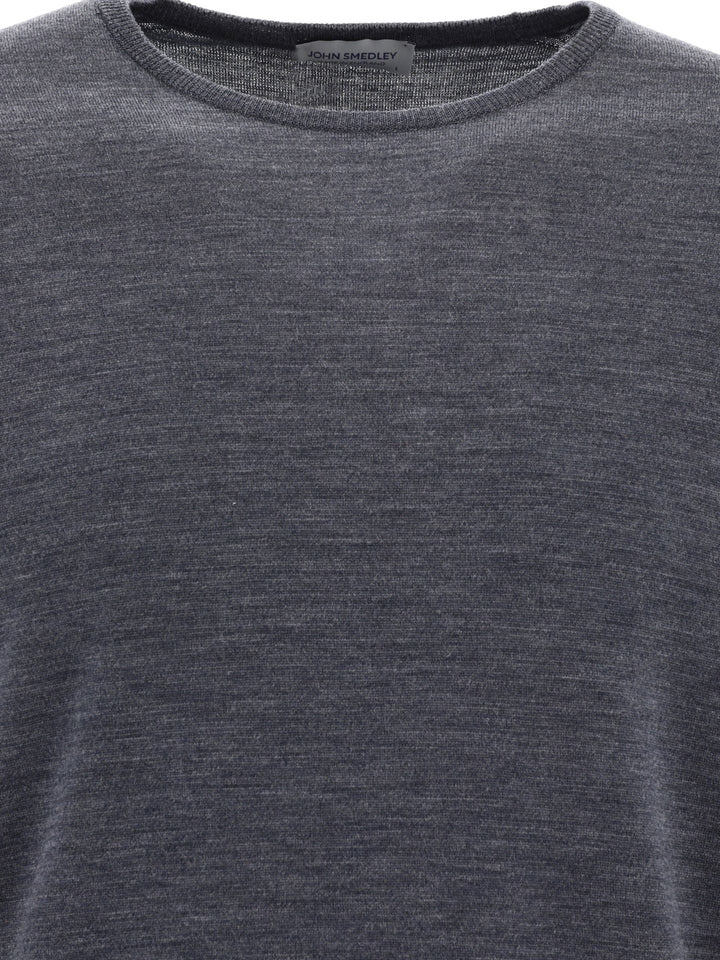 John Smedley Marcus Knitwear - Grey | 8b758cba4dd116f172d93e0d8955d9218d400048