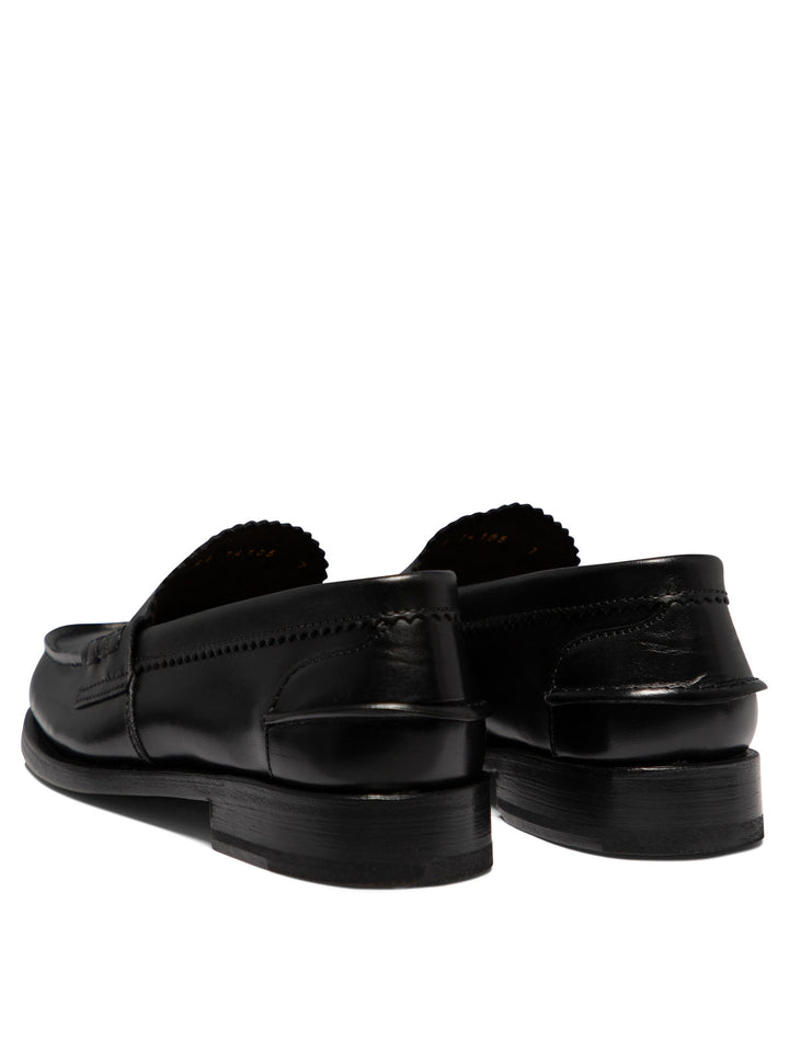 Saxone Of Scotland Arran Loafers & Slippers - Black | 988295382c3eebaeb0bbc84902a70611cc7f46be