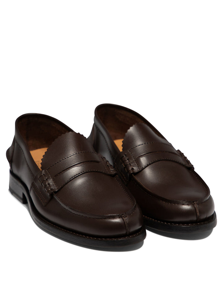 Saxone Of Scotland Arran Loafers & Slippers - Brown | 60ff8a4cce75619f3f8e424f01369c7effc2595f