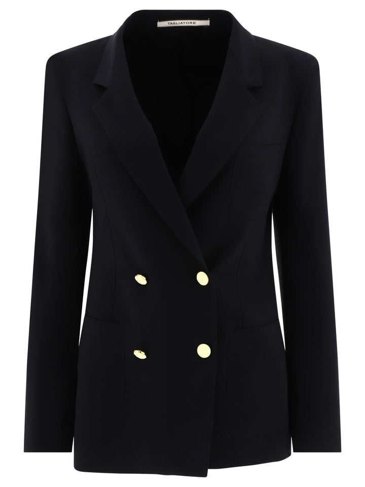 Tagliatore Nayade Jackets and Coats - Black | 36401c9d7fc0826edd5fc020650aeb11d5f921ee