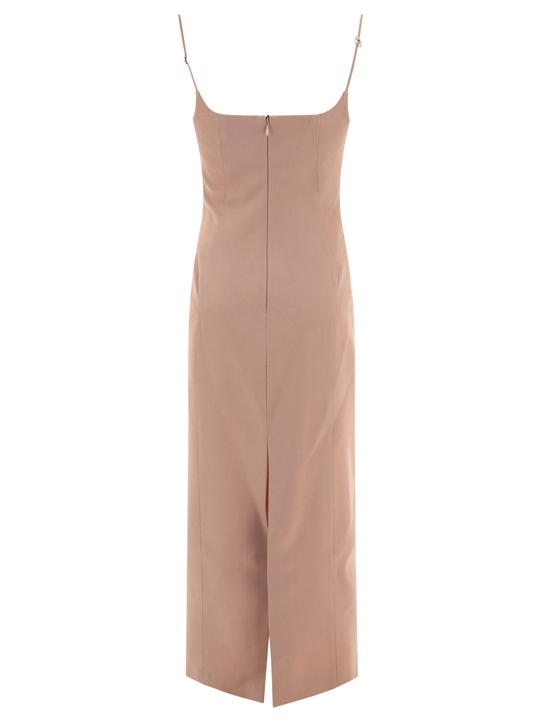 The Attico Gabardine Midi Dress Dresses - Beige | 3d543c3f49dbe41fb8cf0e9bdcb9486bde02126d
