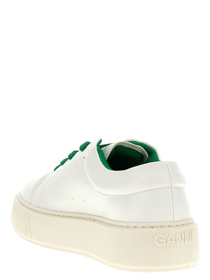 Logo Sneakers Green