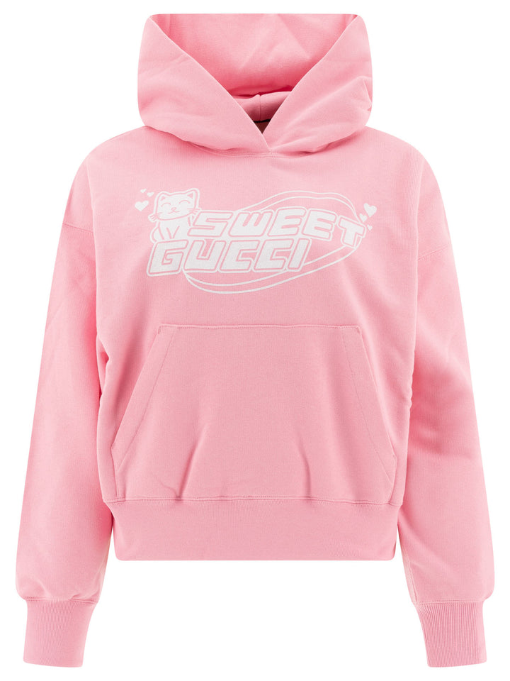Gucci Sweet Gucci Sweatshirts - Pink | 69cfc1662d47fd11ba5382ee0d359c92d3b7fc91
