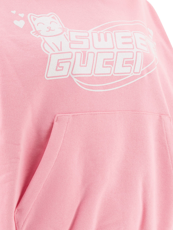 Gucci Sweet Gucci Sweatshirts - Pink | 6efd1bc3efd6661ec34280e9ab84ccba97347f64