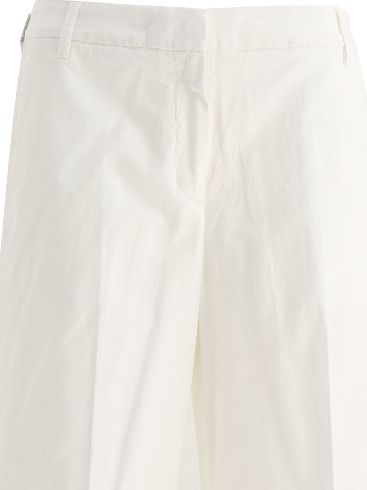 Jacob CohëN Selena Trousers - White | 11cdcfd0918802453e1723697117fc8f7ac47f81