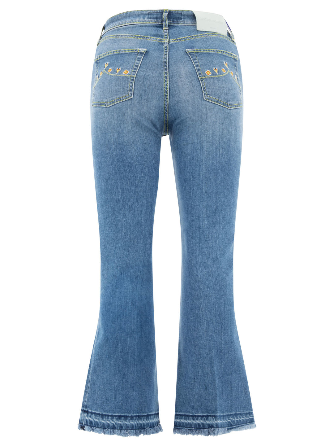 Jacob CohëN Victoria Crop Jeans - Light blue | dac36b5457008bcff0b89e5ec93f3d6d5f0b4607