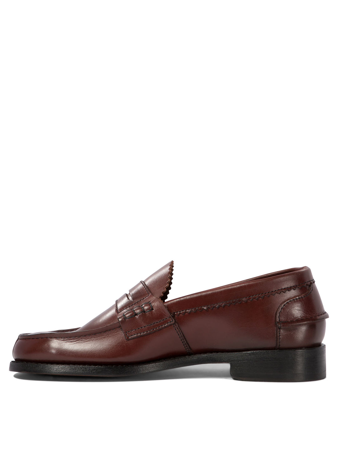 Saxone Of Scotland Arran Loafers & Slippers - Bordeaux | fa16576cc0b0e607962ac162691d9da689277cea