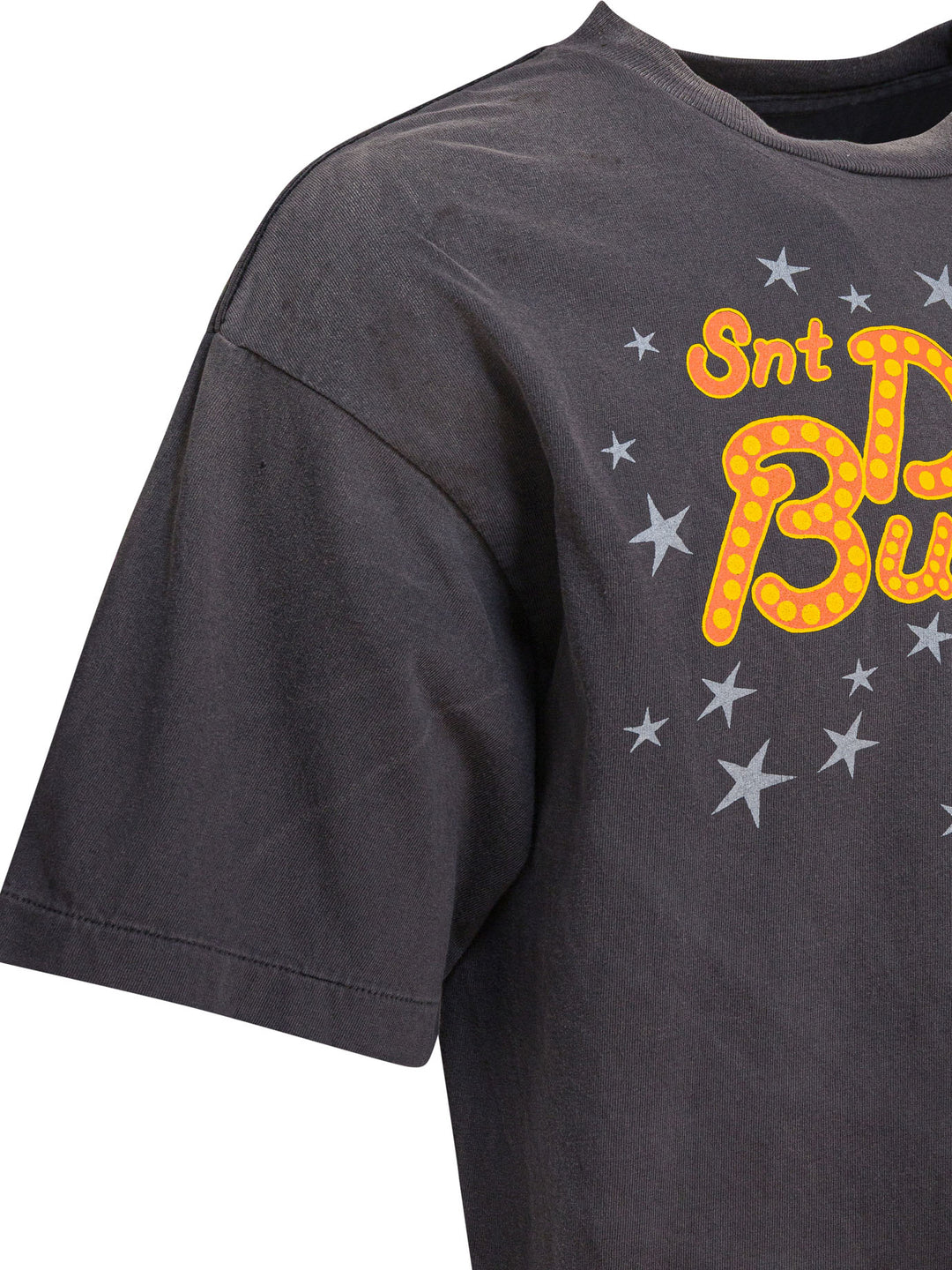 ©Saint M×××××× Short-Sleeved Cotton T-Shirt T-shirts - Black | 080f945a7e5b3e079b70dfd7bb013e7dca8dc8ac