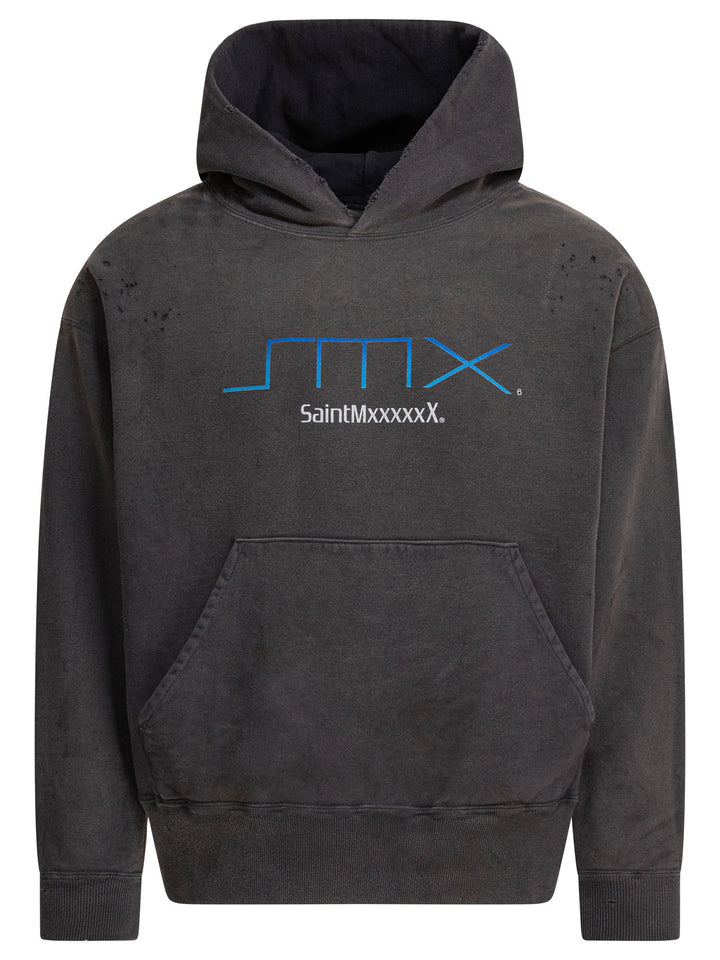 ©Saint M×××××× Ps2 Sweatshirts - Black | 70f1d6ee3341f578ebb424e4162b83c452bb6454