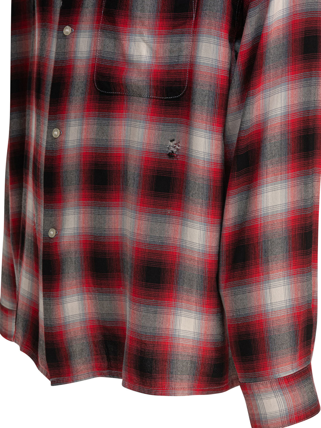 ©Saint M×××××× Rayon Check Shirt Shirts - Red | d3eac8b6b2269ff038684d6e36d39ae415bdd310