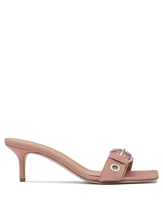 Ilvy Eyelet Grosgrain 55 Mm Sandals Pink