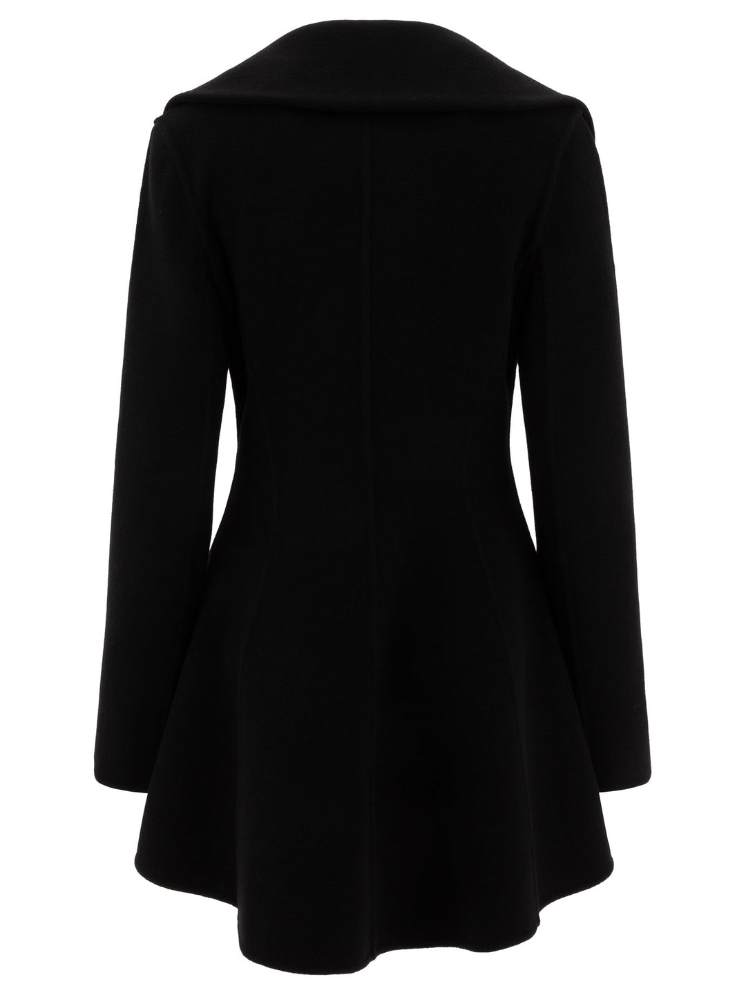 AlaïA Double-Breasted Coat Jackets and Coats - Black | c33a1552ca658c70b56103b6050bb20f84c05b90