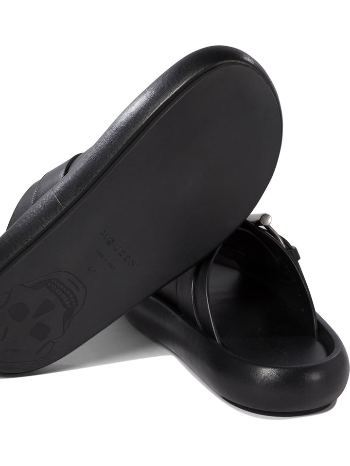 Alexander Mcqueen  Sandals - Black | d26d1f94f9e572bf4d45b968deb72d92053342cf