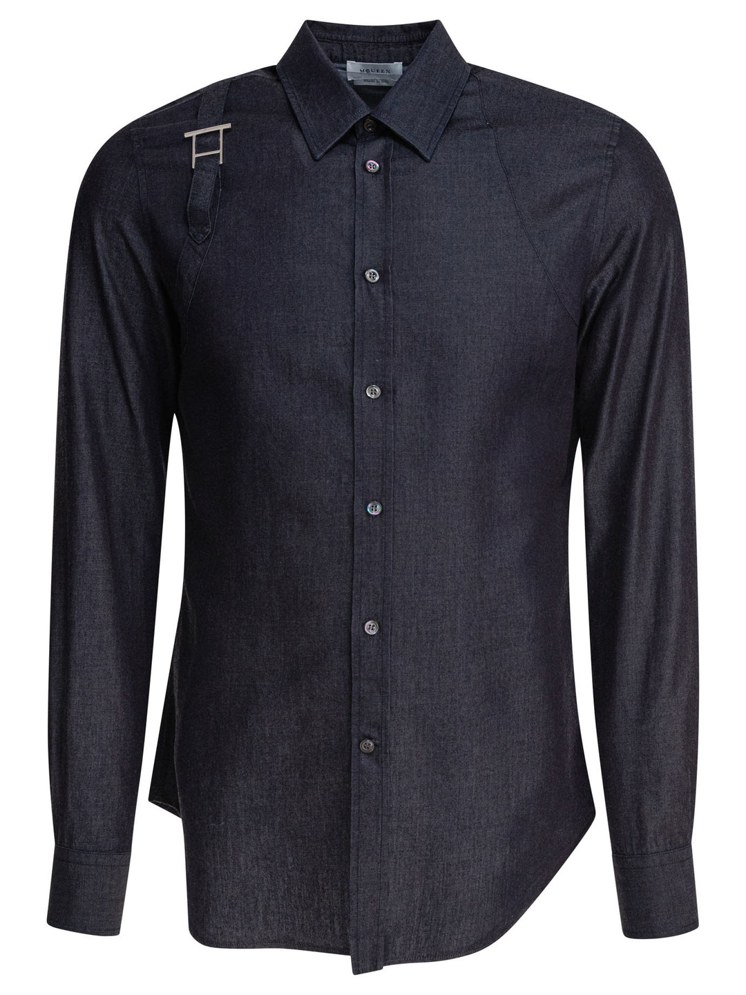Alexander Mcqueen  Shirts - Blue | a8091510e24c901fc9aa30c29c893a692781f8a6