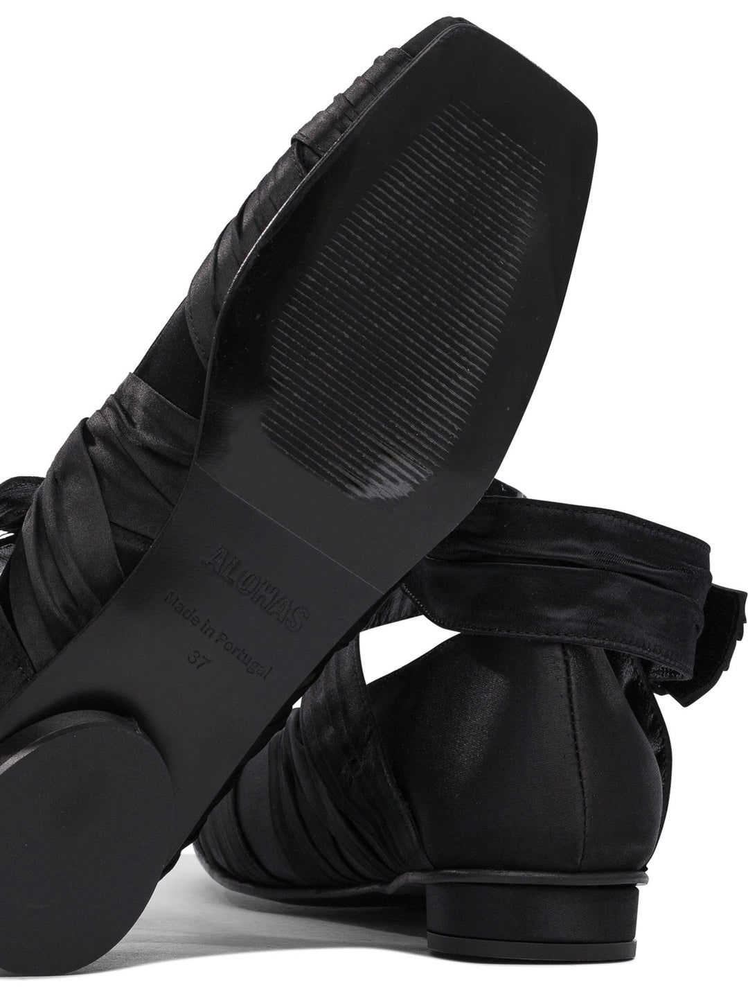 Alohas Volant Ballerinas - Black | 80ec07bfba14fb853d902c8891273467d9b7e350