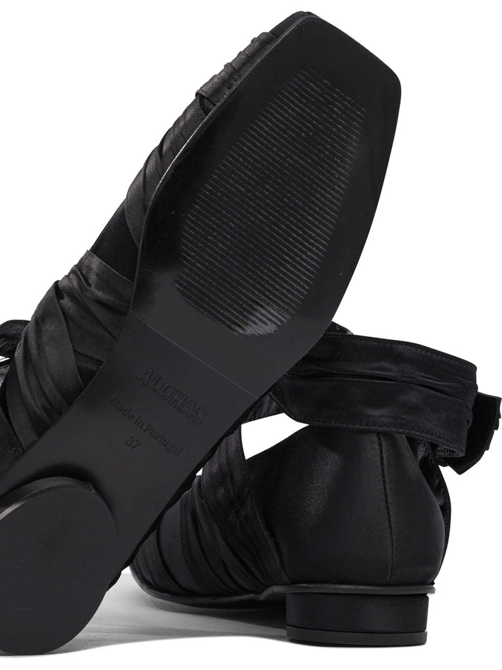 Alohas Volant Ballerinas - Black | 80ec07bfba14fb853d902c8891273467d9b7e350