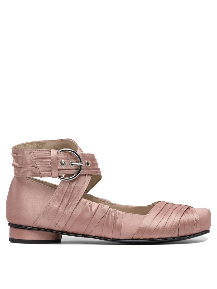 Alohas Volant Ballerinas - Pink | 3bc5fdd96c7f1f1440d1617ddfd2ab2baf09fb28