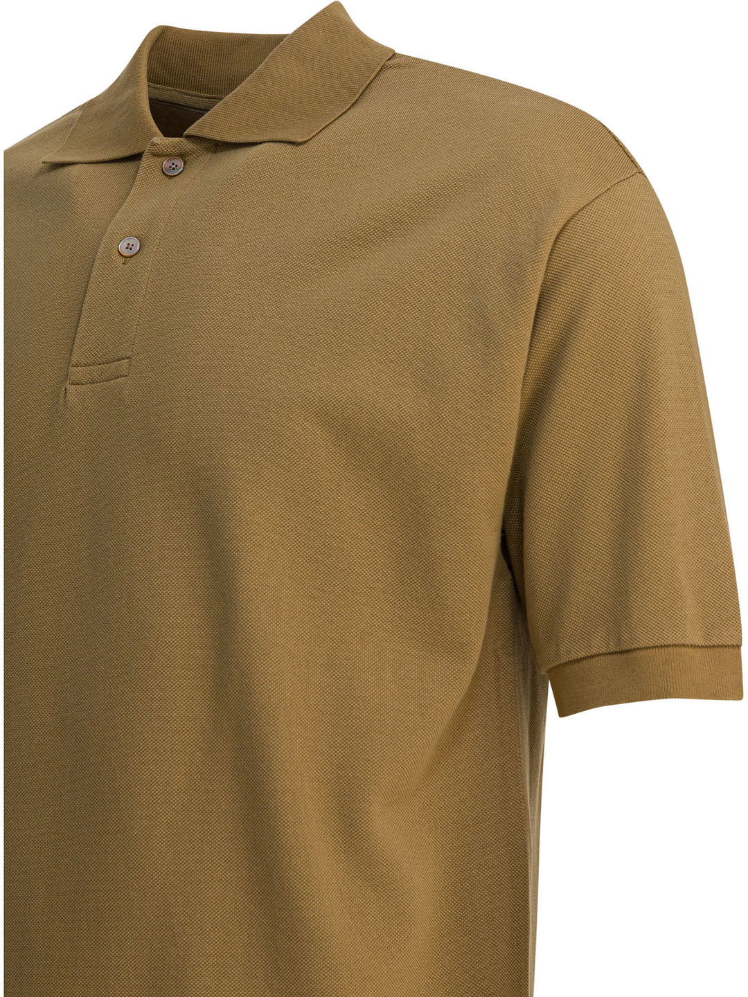 Auralee Heavy Cotton Polo Shirt Polo shirts - Beige | 4c032244a3534f578a22e03f4b28a4e28abd7ff8