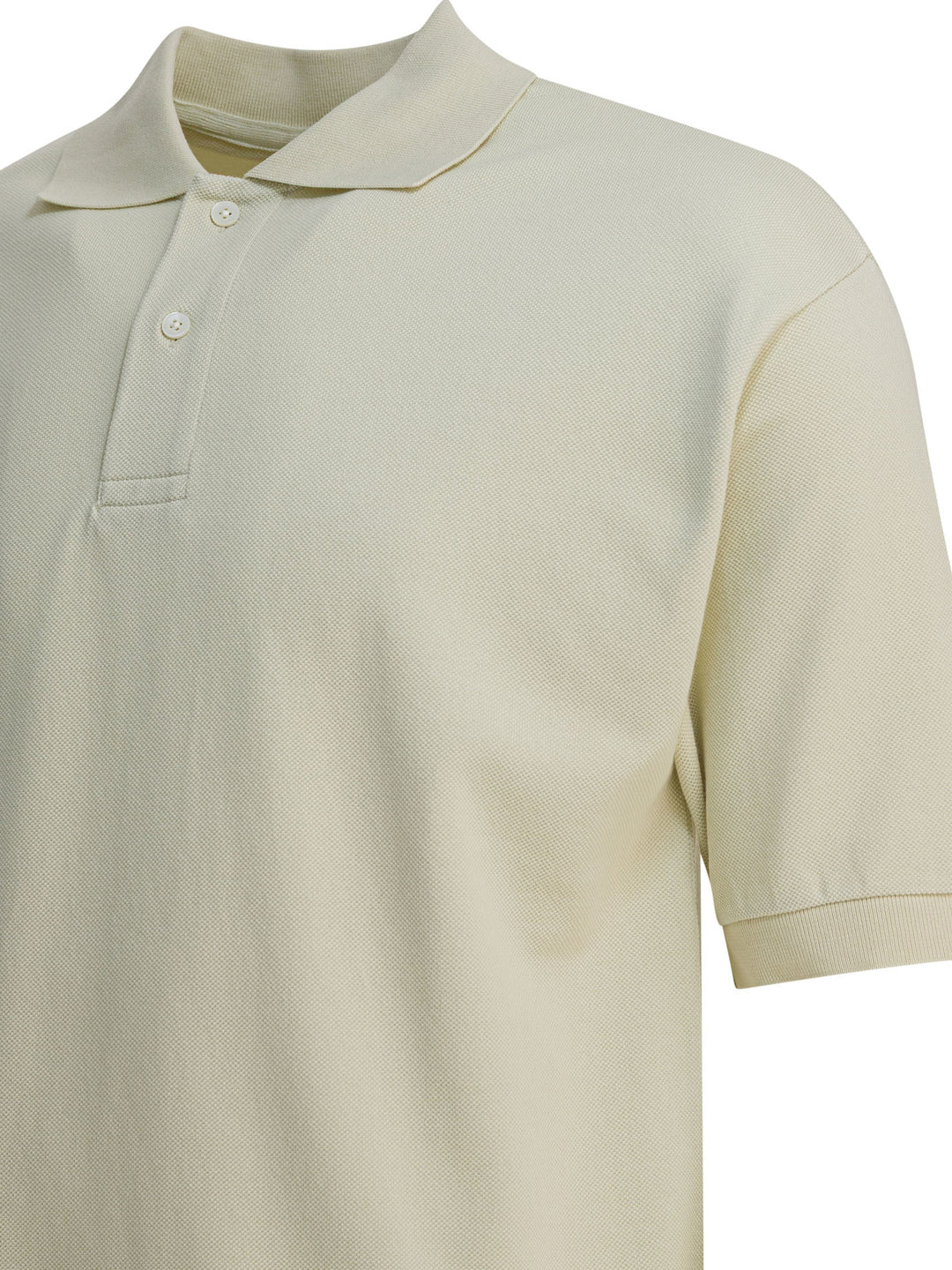 Auralee Heavy Cotton Polo Shirt Polo shirts - Beige | 45d623c9b52ea0a74939dd8c134299404cca6392