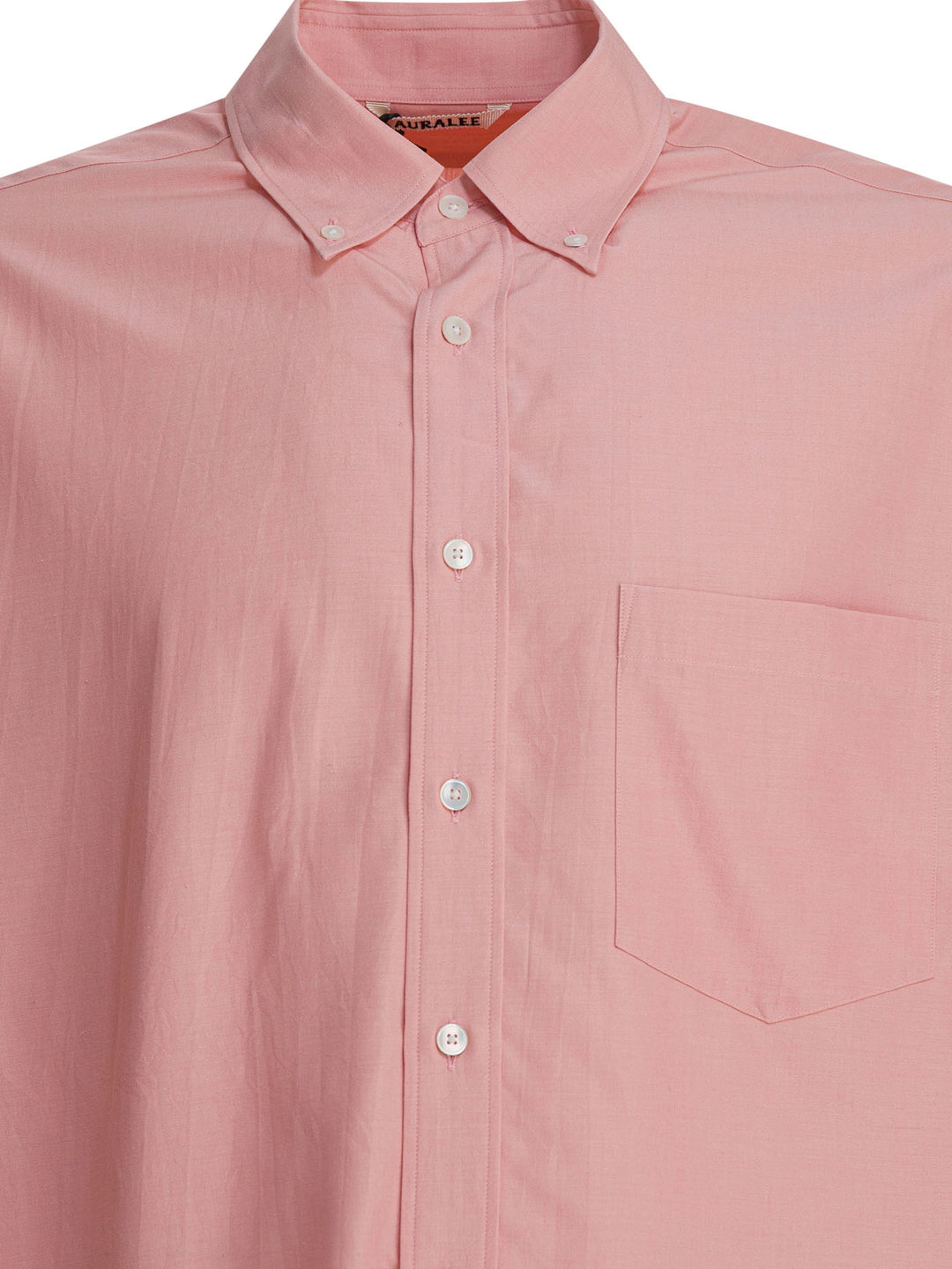 Auralee Silk Shirt Shirts - Pink | 595040b44a760fb8d00f783cba83af97d43685d5