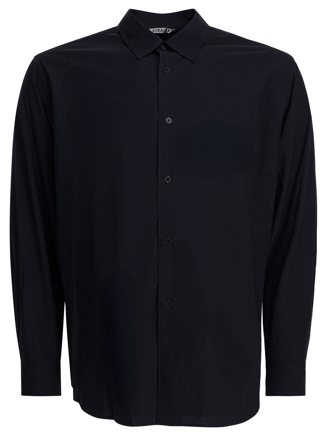 Auralee Tropical Wool Shirt Shirts - Blue | b2ead8f6fd92dce4cfaffca1fbdf4463af478d5d