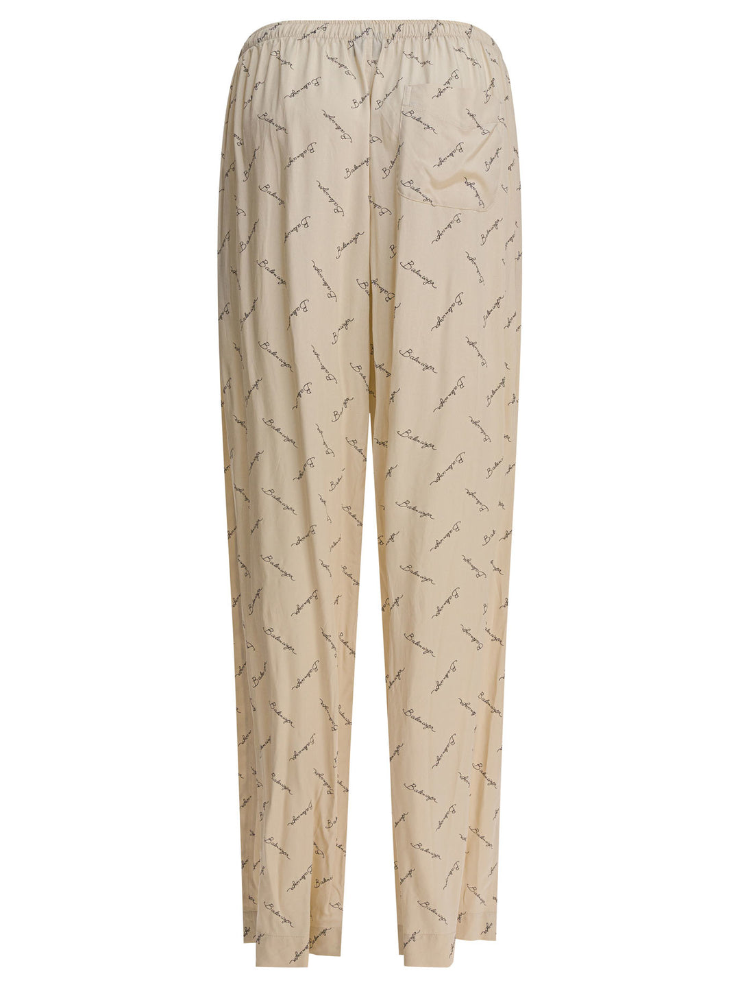 Balenciaga Pants With Logo Trousers - Beige | 518a08d8cd7c168bbb3465bc691e38fe6c9382cd
