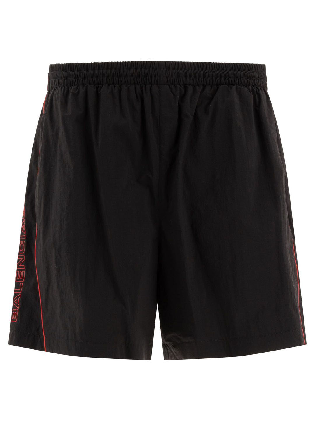 Balenciaga Short With Logo Shorts - Black | b3506ea30a4fc420d2fadb701193d218d6b92fb0