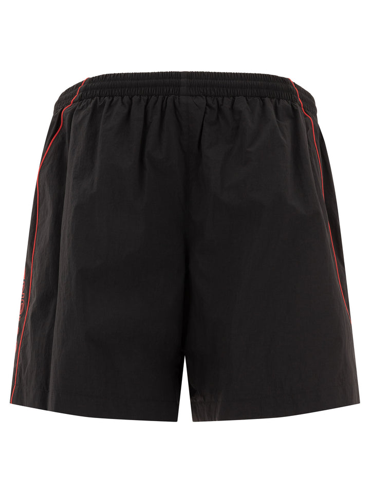Balenciaga Short With Logo Shorts - Black | c0e4970f6c0837cf046195155b5e137e8ea4fb8b