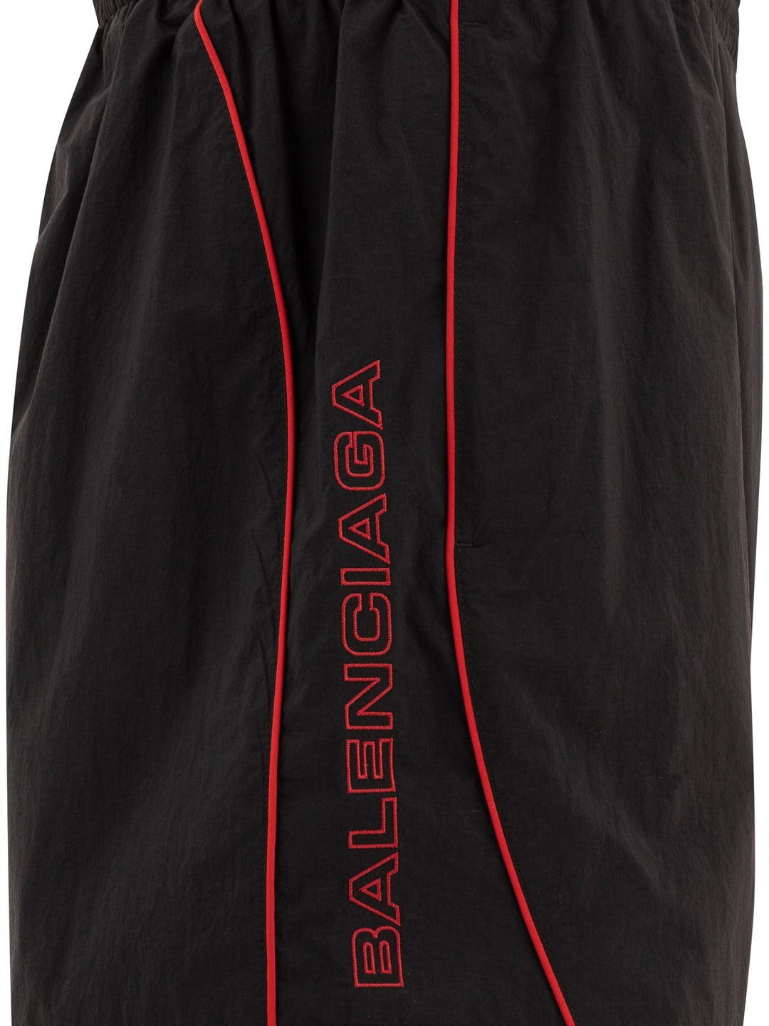 Balenciaga Short With Logo Shorts - Black | 9c27fb2349c7ef8338b4acc4a610ba2d79610542