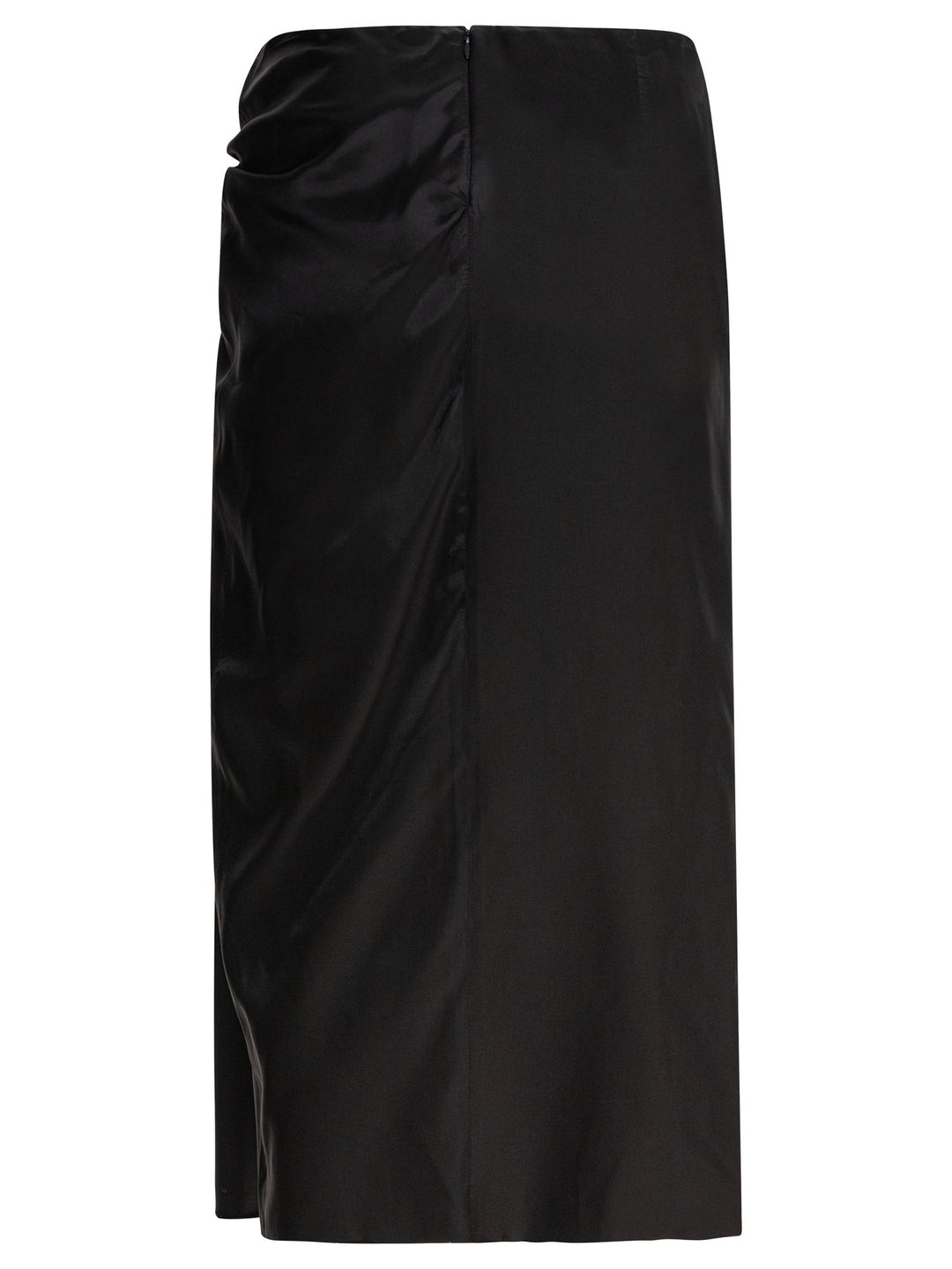 Balenciaga Draped Skirt Skirts - Black | ae4e8b1e62340742ac7484a7534e01699eb1b325