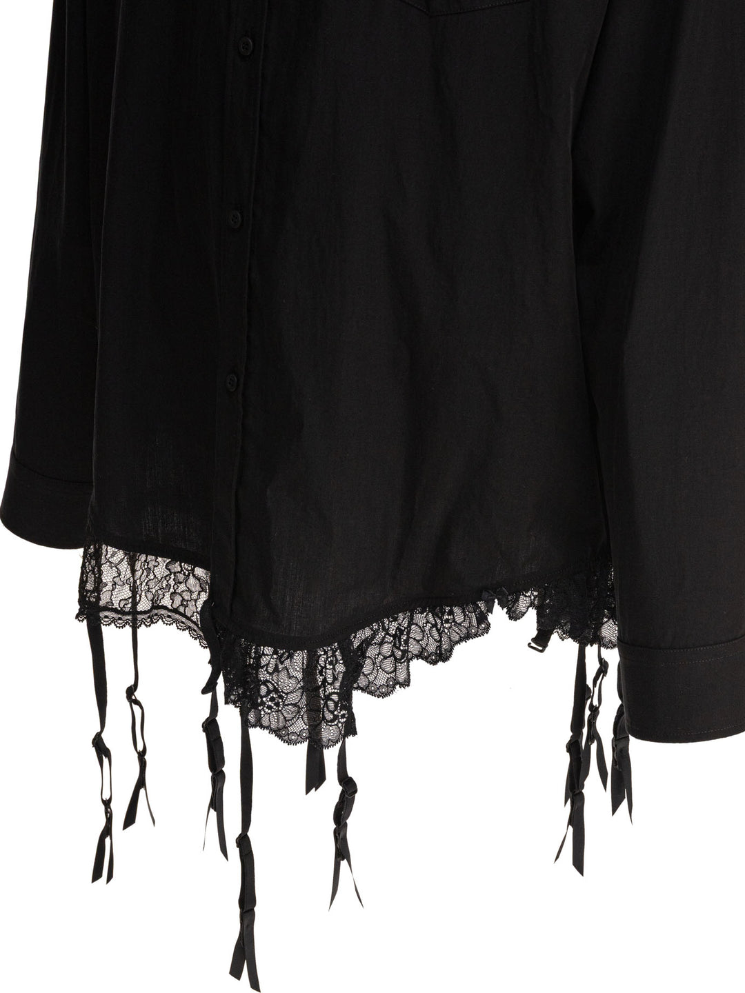 Balenciaga Lingerie Shirts - Black | 12602cd6fc299e4d98ee9edf838de23295f4b8aa