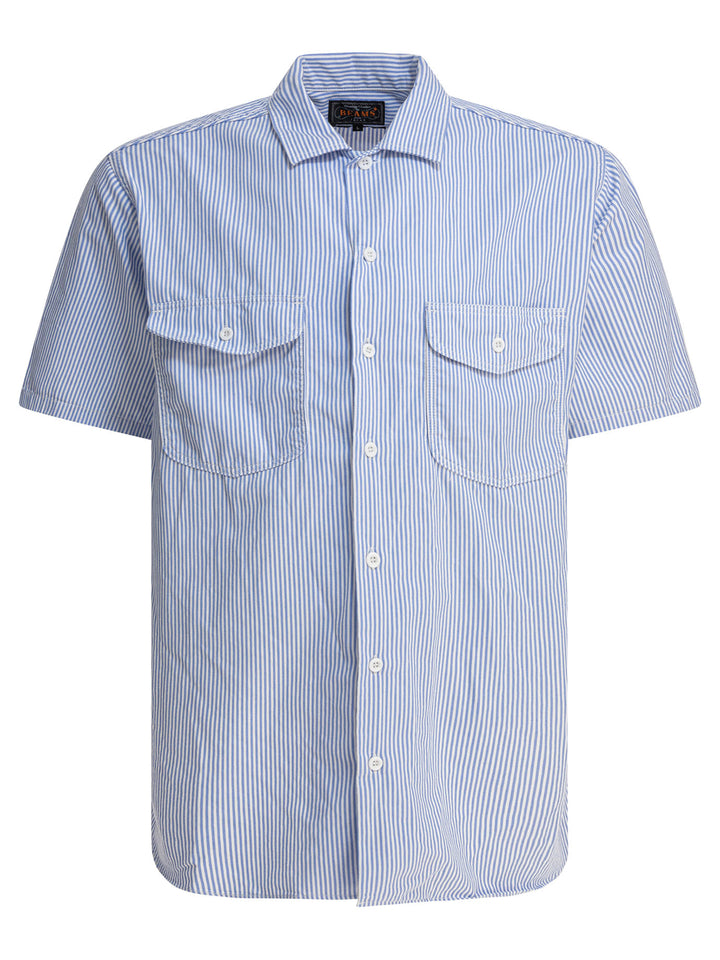 Beams Plus Work Shirts - Blue | 6ea6524646b789d2b974561f64054df6a56ccc76