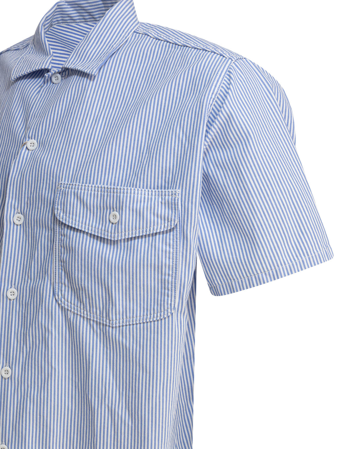 Beams Plus Work Shirts - Blue | 19998ffe45beb3a94c8837404e612312059480f2