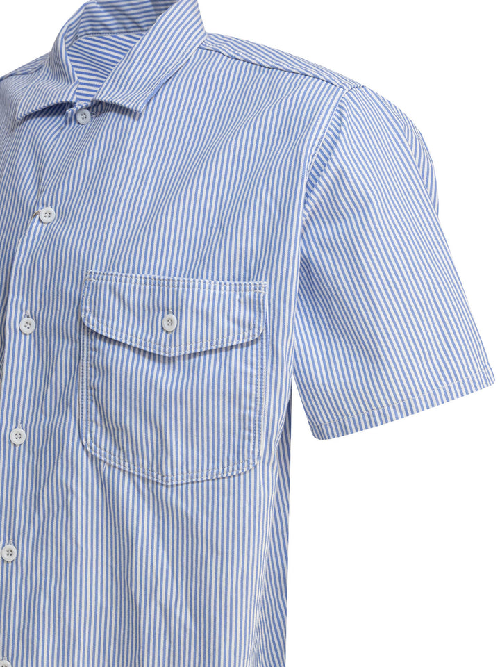 Beams Plus Work Shirts - Blue | 19998ffe45beb3a94c8837404e612312059480f2
