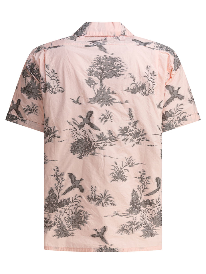 Beams Plus Beach Shirts - Pink | 8566dc830d674e6aeaf59cda8ba8e66ce597b288