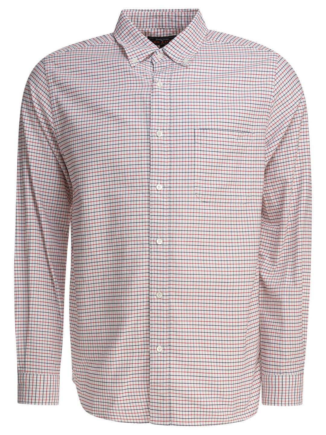 Beams Plus Oxford Tattersall Shirts - White | 9ebbe6e49957c5b7a748410cc80c773c684b5db7