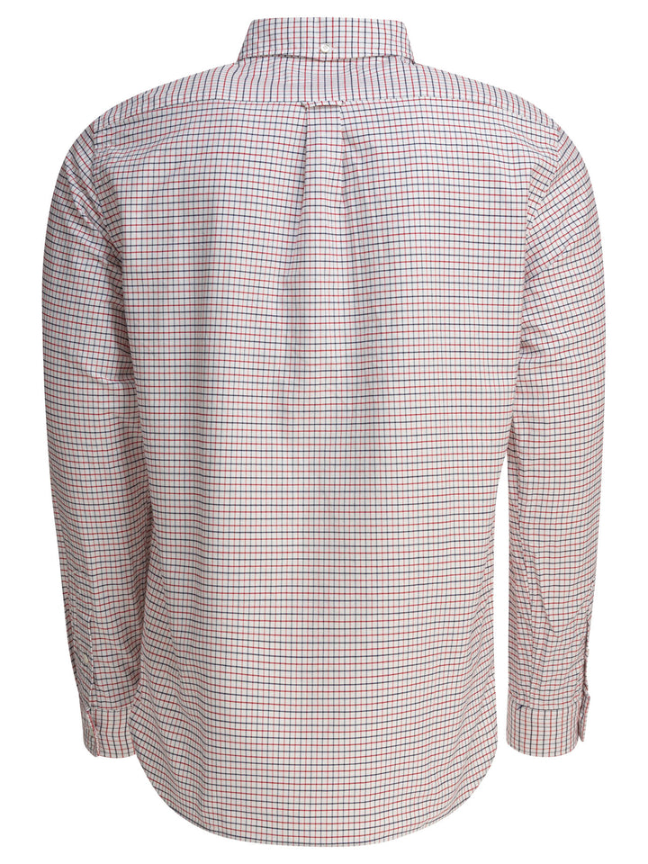 Beams Plus Oxford Tattersall Shirts - White | 11239b66bd7bff6ade52a1c5fba639babffee832