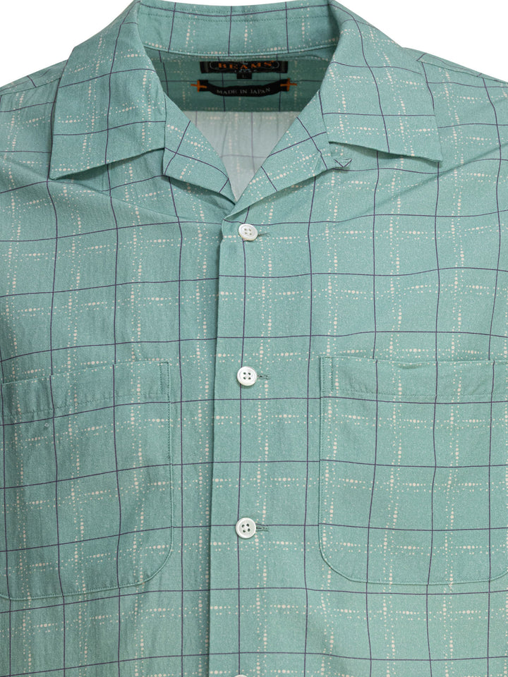 Beams Plus Camp Collar Shirt Shirts - Green | 48239ac9403e83813df4f096ba63f9223b10e632