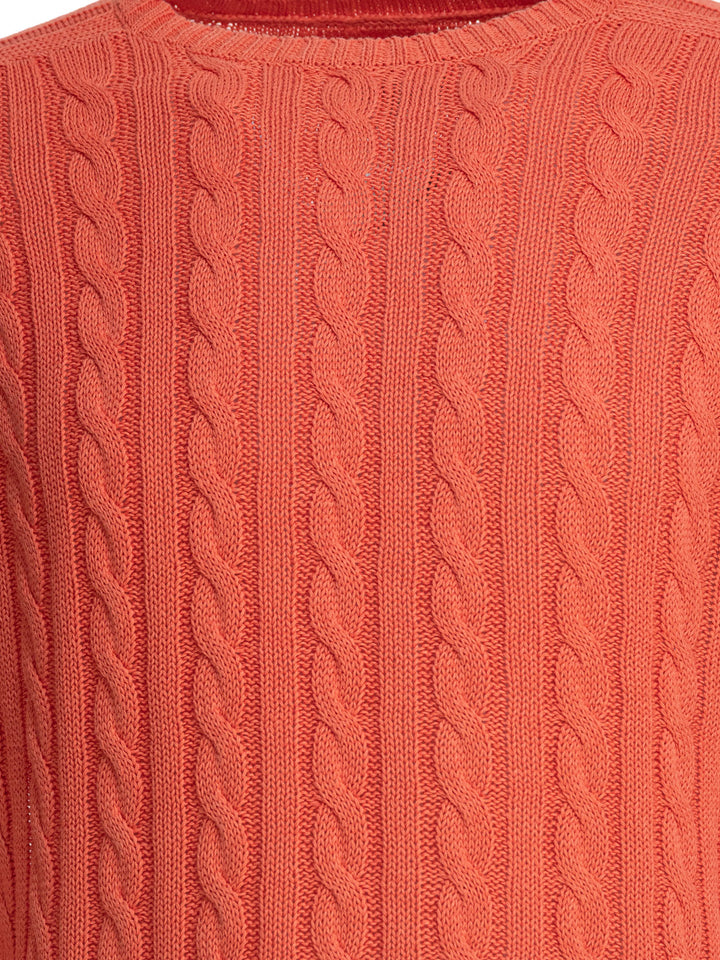 Beams Plus Linen And Cotton Sweater Knitwear - Pink | 546b17578668ff7fe33b08634ad6cb71483f6ae8