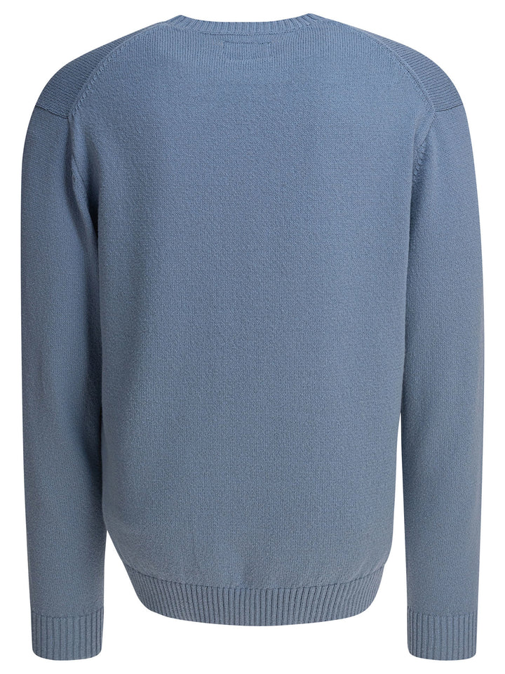Beams Plus Lily Yarn Knitwear - Light blue | edb03bf1447cf62a34340d7cd7f4ad14ded2d0e5